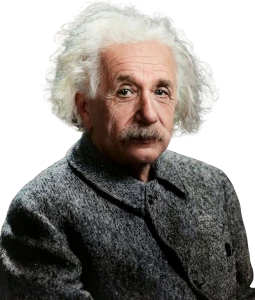 Albert-Einstein_frei_300h Foto von Albert Einstein